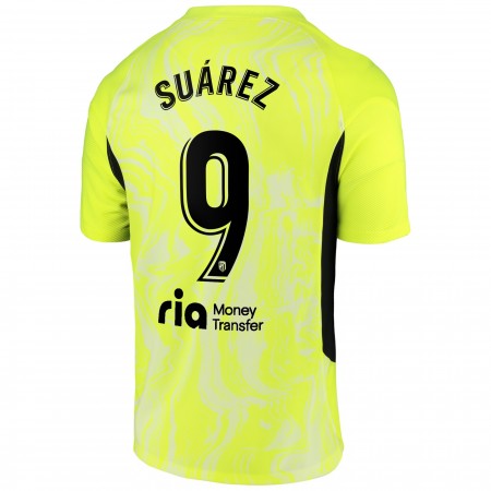 Billiga Fotbollströjor Atlético Madrid Luis Suarez 9 Tredje tröja 2020/21 Kortärmad